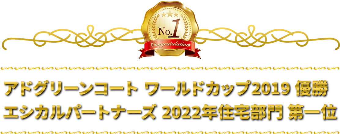 アドグリーンコートワールドカップ2019優勝。