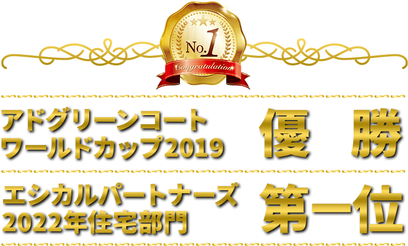 アドグリーンコートワールドカップ2019優勝。